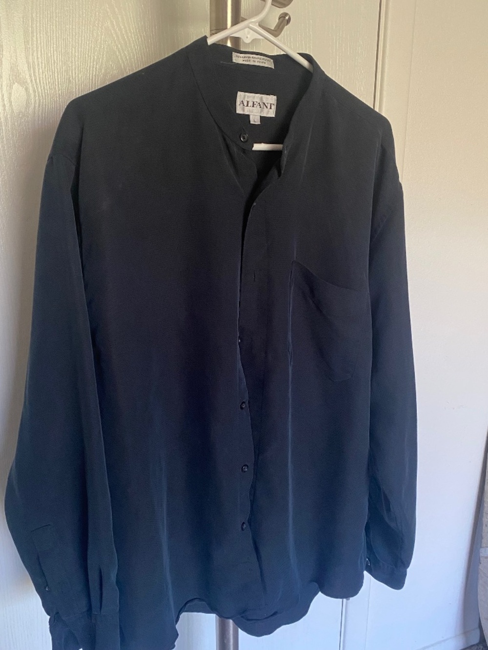 Alfani Mens long sleeve shirt Large